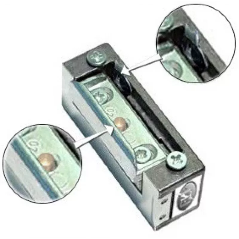 ELEKTRA-PLUS R4-12.40 Elektriline ukselukk mälu ja blokeerimisega, sümmeetriline, fail-secure, 10-24V AC/DC, 3000N hoidmisjõud