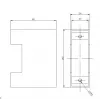 ELEKTRA-PLUS KASETA ELEKTRA R1 väline rulookassett, alumiinium, 165x165 mm, pinna-/süvismonteerimine, RAL värvid