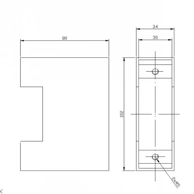 ELEKTRA-PLUS KASETA ELEKTRA R1 väline rulookassett, alumiinium, 165x165 mm, pinna-/süvismonteerimine, RAL värvid