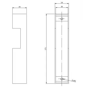 ELEKTRA-PLUS KASETA ELEKTRA R2 Sissepandav Jaotuskilp 18 Moodulit 3 Rida IP40 Valge Suitsuklaasiga Uks