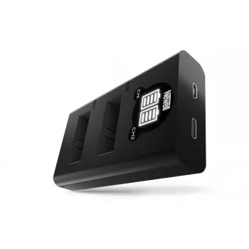 Newell DL-USB-C kahe kanaliga laadija ja 2 SPJB1B akut GoPro 8 jaoks