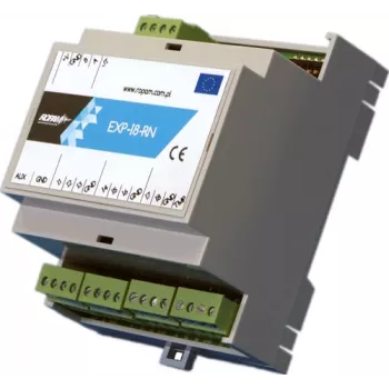 ROPAM EXP-I8-RN-D4M I/O laiendusmoodul - 8 sisendit, 4 releeväljundit, RN siin