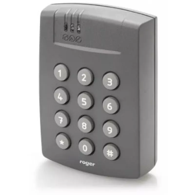ROGER SL2000F Kombinatsioonlukk - Eraldiseisev digitaalne klaviatuur valgustatud metallklahvidega, IP65, 250 kasutajat