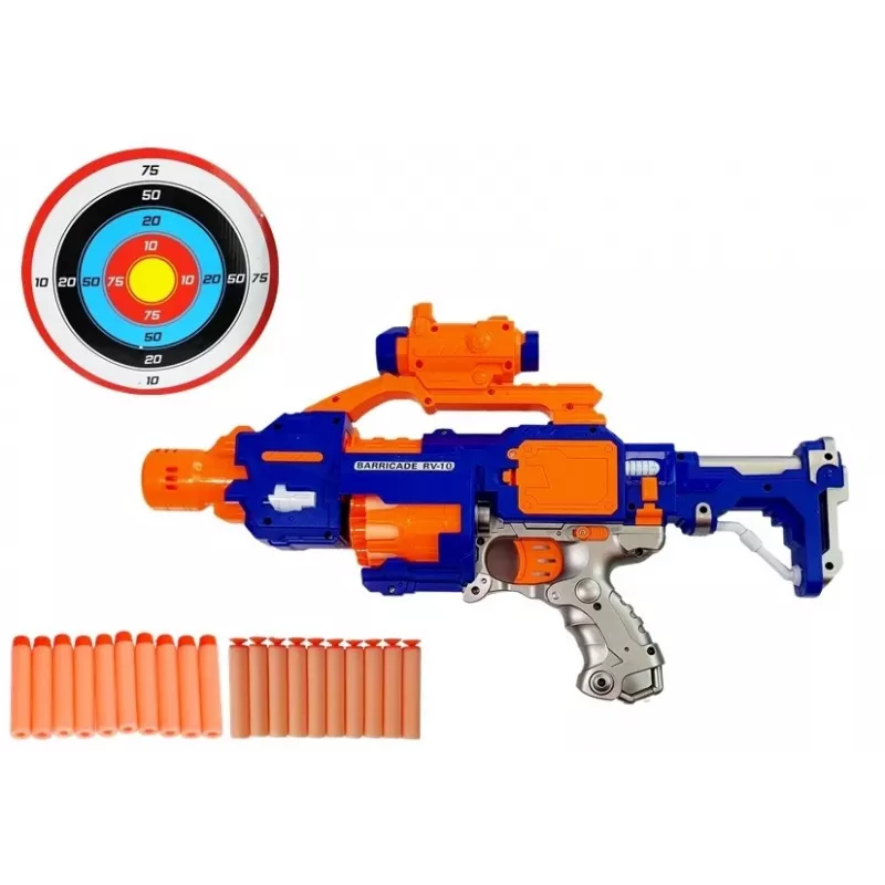 LEAN TOYS Vahukümmelpüss pöörleva sihtmärgiga 45 cm