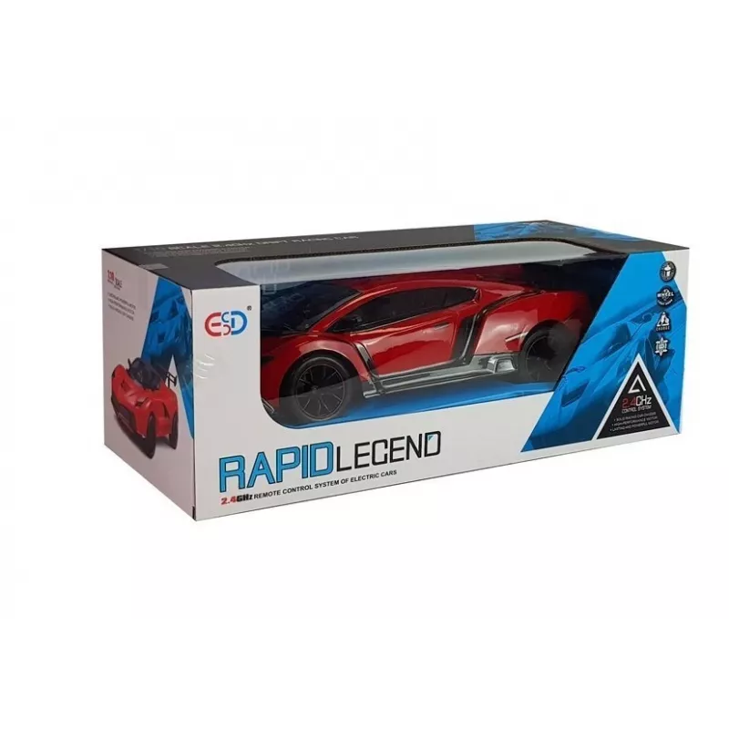 LEAN TOYS Kaugjuhitav Sportauto Skaala 1:16 2.4 GHz