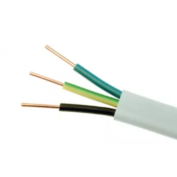 ELEKTROKABEL YDYp 3x1.5mm2 Lame toitekaabel 450/750V 100m Valge