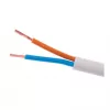 ELEKTROKABEL OMY 2x1mm² H03VV-F Electrical Cable White 100m