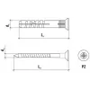 WKRĘT-MET Rapid Mounting Dowel SM-06040 6 x 40 mm 200 tk