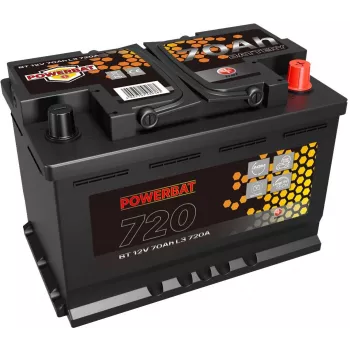 POWERBAT L3 12V 70Ah AGM Start-Stop Aku