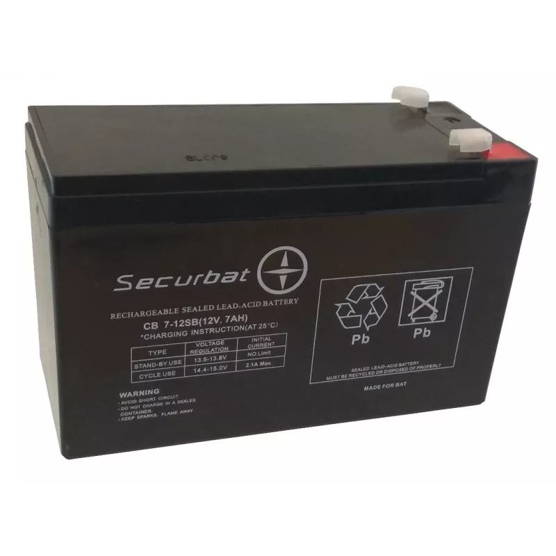 POWERBAT SECURBAT 7-12 AGM aku 12V 7Ah