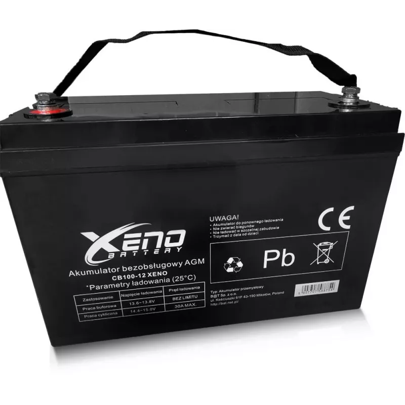 BAT Xeno Black 12V 100Ah AGM Aku