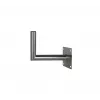 CORAB USL-48/250AL Nurgeline seinakinnitusklamber 48 mm postile, 250 mm nihkega, alumiinium, hõbedane
