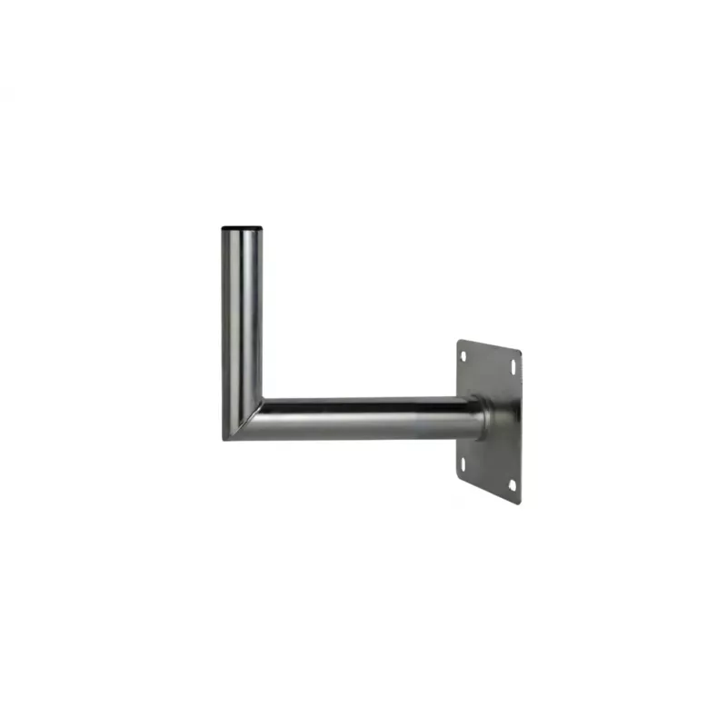 CORAB USL-48/250AL Nurgeline seinakinnitusklamber 48 mm postile, 250 mm nihkega, alumiinium, hõbedane