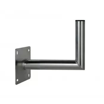 CORAB USL-48/250AL Nurgeline seinakinnitusklamber 48 mm postile, 250 mm nihkega, alumiinium, hõbedane