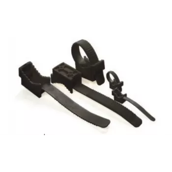 TRYTYT UP-22UV Kaablisideme kinnitus, must (100 tk)