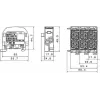 SIMET SCB 25 Al/Cu 80110 SIMBLOCK harujaotusklemm, hall 81501002