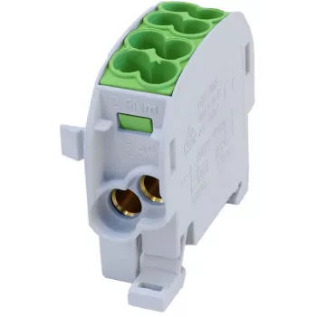 SIMET SCB 25 Harujaotuskarp Al/Cu 80-110 SIMBLOCK, roheline 81501005