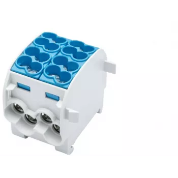 SIMET SCB 25-2 Harujaotusklemm 1-pooluseline 100A 1000V Al/Cu Sinine 81505003
