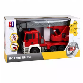 LEAN TOYS Tuletõrjeauto 660° pöörleva noolega, kaugjuhitav RC 1:20