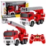 LEAN TOYS Tuletõrjeauto 660° pöörleva noolega, kaugjuhitav RC 1:20