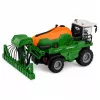 LEAN TOYS Põllumajanduskoristusmasin pihustiga, pihustusfunktsioon, tuled, helid, 1:24