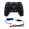 LEAN TOYS Kaugjuhitav Traktor Rulliga RC Tuled Punane 1:24