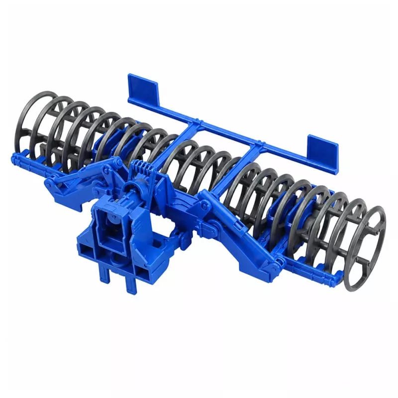 LEAN TOYS RC Roheline Traktor Rulli ja Talunikuga 1:24 Kaugjuhitav