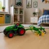 LEAN TOYS Kaugjuhitav Põllumajandustraktor Hekirehaga RC Tuled 1:24