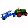 LEAN TOYS RC Traktor adra ja talupidajaga Kaugjuhitavate tuledega Roheline 1:24
