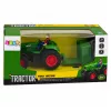 LEAN TOYS Kaugjuhitav Põllumajandustraktor Kasti Haagisega Farmer 1:24