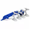 LEAN TOYS Põllumajanduslik Kombain koos Koristusagregaadi ja Adraga, Talupidaja Figuurid, Hobune, Tuled ja Helid, 4 tk.