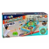 LEAN TOYS 4-in-1 Sihtmärgi viskeoskusmäng laua, kottide, rõngaste ja frisbeega