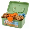 LEAN TOYS Kruvikeeraja ehituskomplekt klotsidega karbis 190 tk