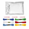 LEAN TOYS Loomingukomplekt õmblemiseks ja täitmiseks Felt DIY Mereelukad 6 tk