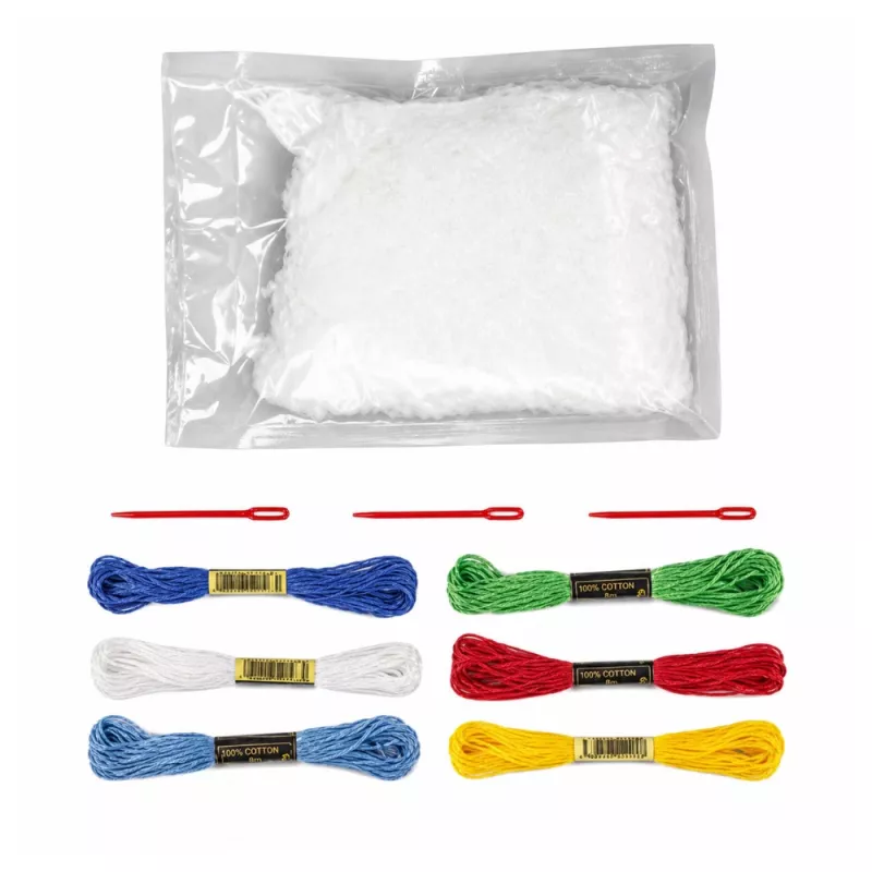 LEAN TOYS Loomingukomplekt õmblemiseks ja täitmiseks Felt DIY Mereelukad 6 tk