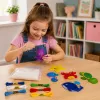 LEAN TOYS Loomingukomplekt õmblemiseks ja täitmiseks Felt DIY Mereelukad 6 tk