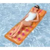 Bestway 43015 Puhutav õhumatt basseinile, oranž, 183x69x15 cm