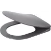DEANTE Slim Soft-Close Toilet Seat D-Shape White Duroplast