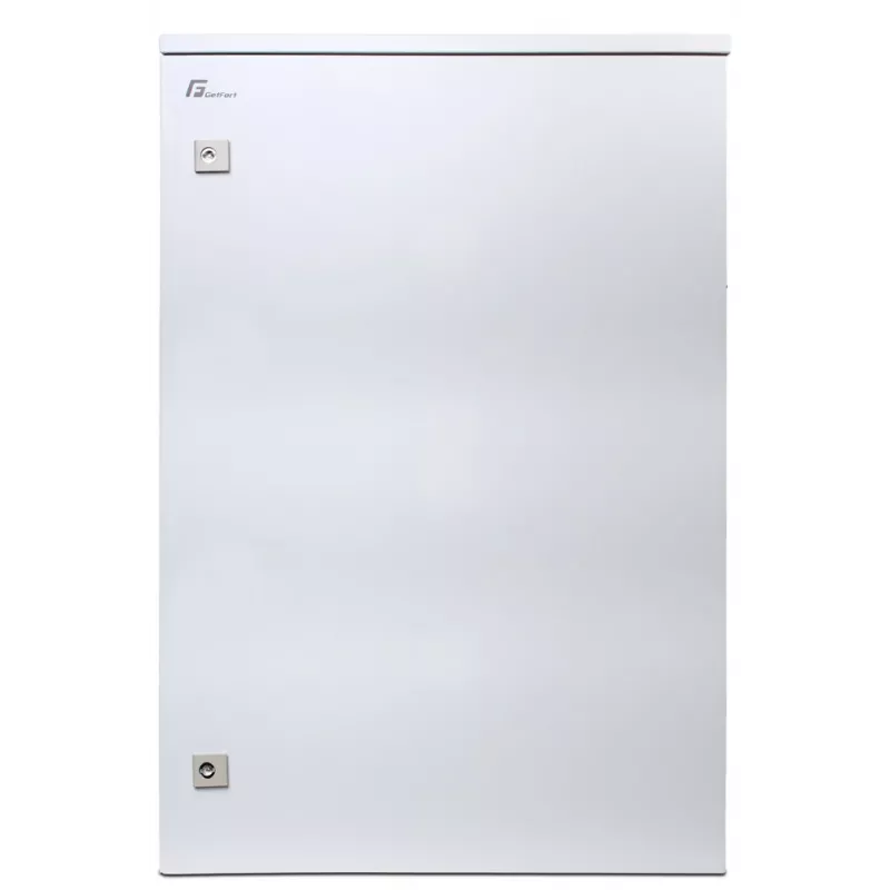 Getfort HGF12-54E-WSG Hermetic 19 inch 12U Seinakapp IP54 550x410mm Helehall