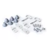 Getfort HGF12-54E-WSG Hermetic 19 inch 12U Seinakapp IP54 550x410mm Helehall