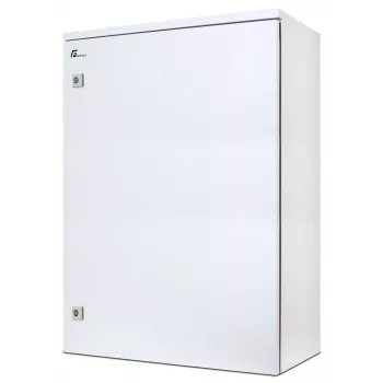 Getfort HGF12-54E-WSG Hermetic 19 inch 12U Seinakapp IP54 550x410mm Helehall