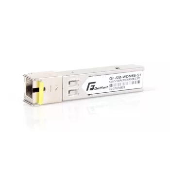 GETFORT SFP WDM 1.25Gbps 3km SC/UPC Single-Mode, TX1550/RX1310