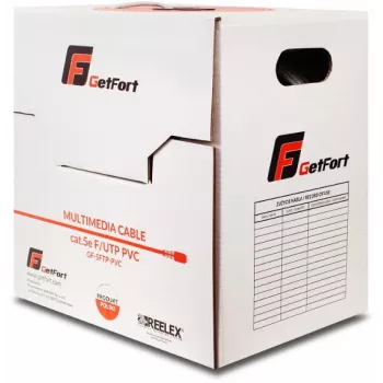 GETFORT Premium Cat.5e U/UTP PVC Network Cable 500m Grey