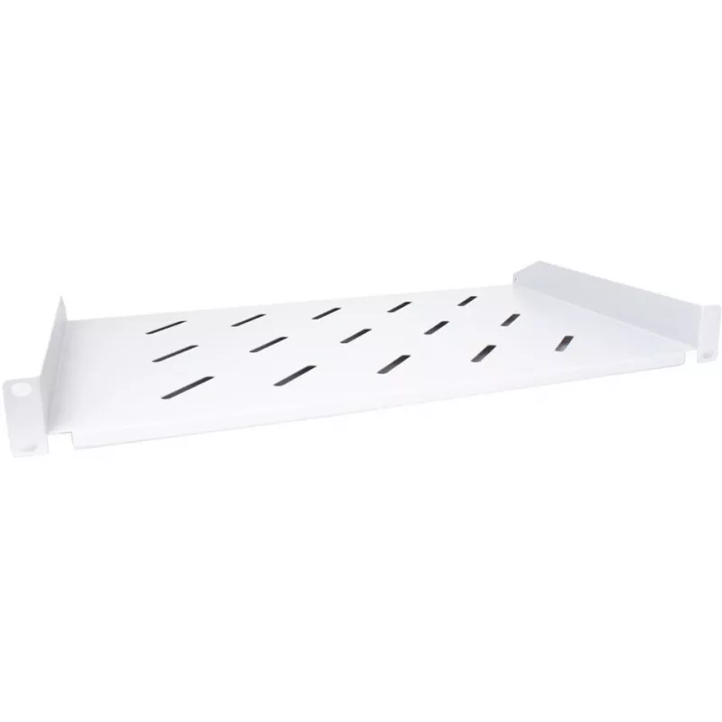 Getfort 19-tolline 1U universaalne riiul 270 mm sügavus, hall