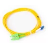GETFORT SM SC/APC to LC/UPC Dupleks Fiiberoptiline Paigalduskaabel 3m (9.84ft) LSZH Kollane