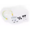 GETFORT PGF-5EUTP24-B5-G Paigalduspaneel UTP Cat.5e 24 Port Hall 1U Rack-Mount
