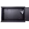 GETFORT WGF02-54/35/12-WSB 2U 19-tolline kapi korpus 540x350x120mm Must