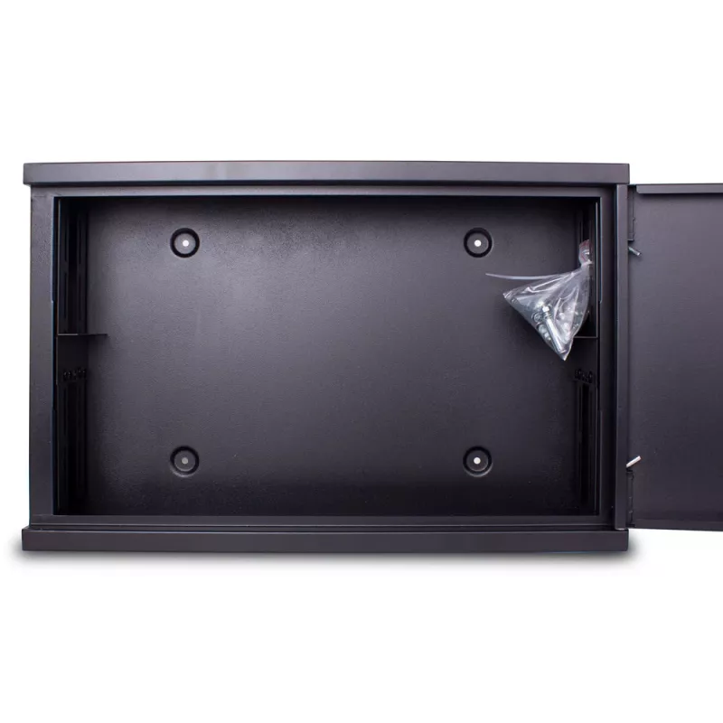 GETFORT WGF02-54/35/12-WSB 2U 19-tolline kapi korpus 540x350x120mm Must