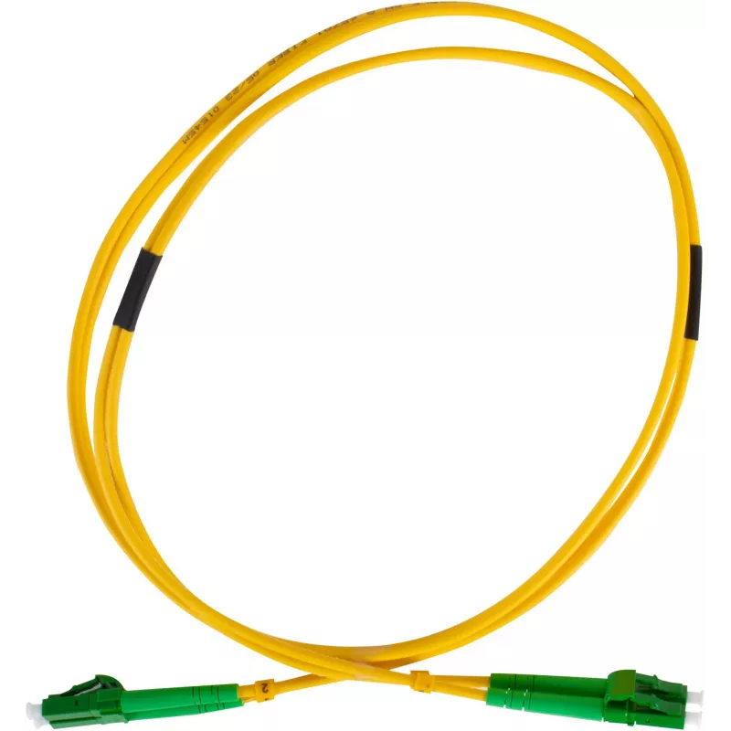 GETFORT SM LC/APC to LC/APC Duplex Fiber Optic Patch Cable 5m