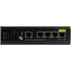 GETFORT GF-110-4PG-1G-1S Industrial PoE+ Switch, 4x PoE+ 10/100/1000Base-T + 1x 10/100/1000Base-T + 1x 1000Base-X SFP, -40°C kuni 80°C, DIN Rail, 65W PoE Budget